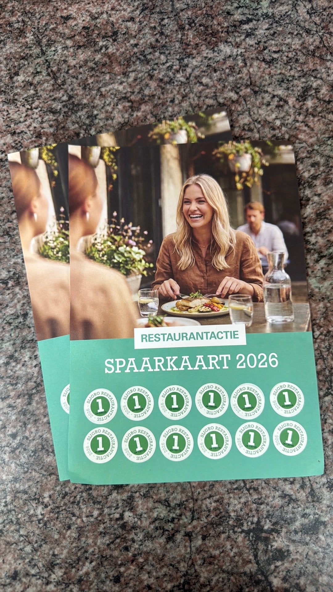 restaurantactie Sligro voucher, Tickets en Kaartjes, Drie personen of meer, Cadeaubon, Arrangement, Overige typen