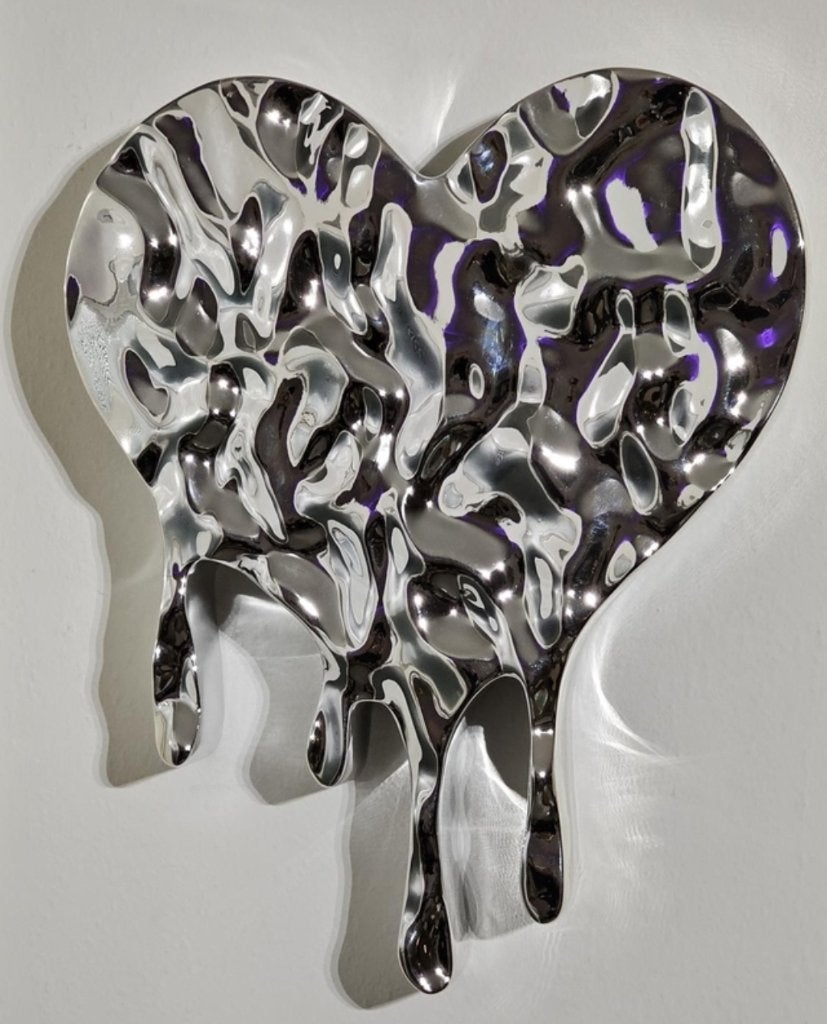 Uniek (1 expl.) kunstwerk, wandsculptuur 40x50x8, Ophalen