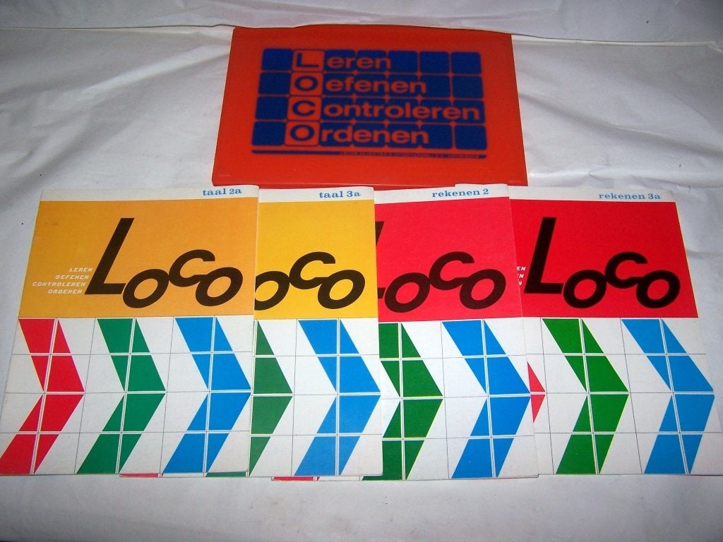 LOCO leermateriaal - Taal en Rekenen. 4 boekjes., Ophalen of Verzenden, Gebruikt, Puzzelen