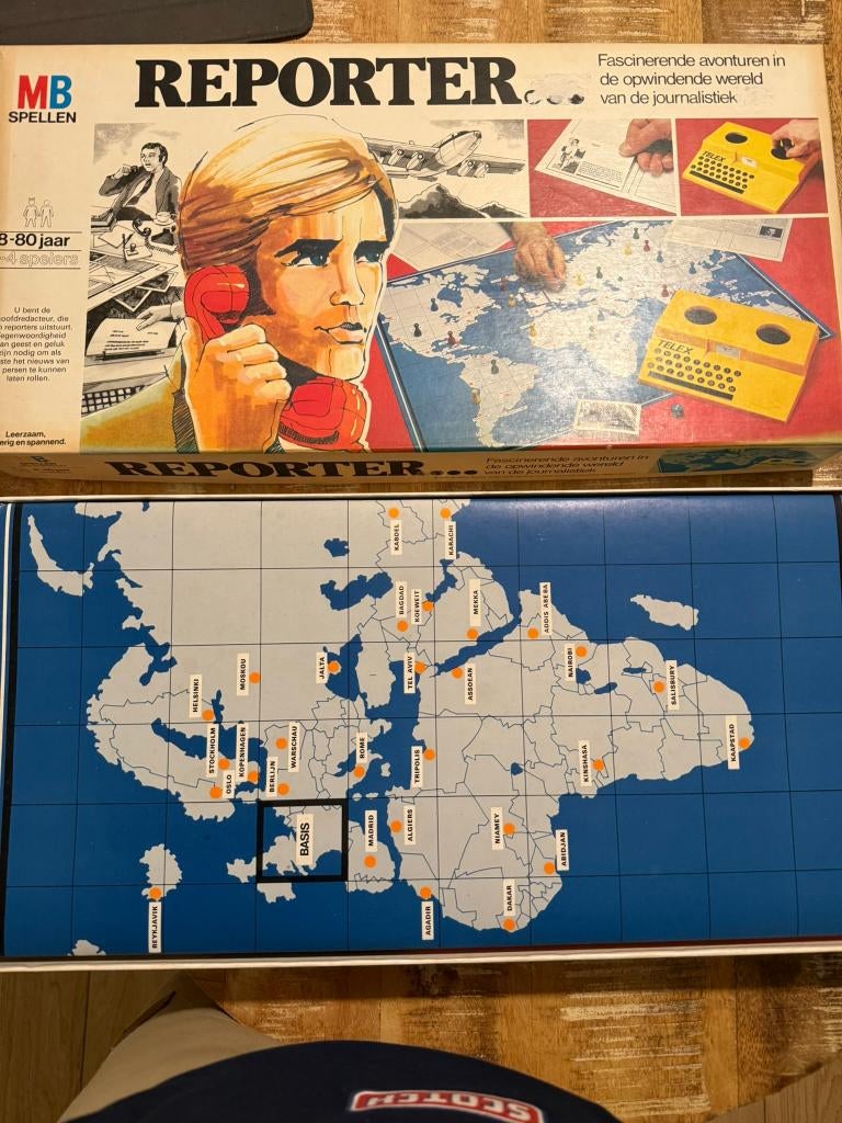 Reporter... - MB Spellen, Een of twee spelers, Ophalen of Verzenden, Gebruikt, MB Spellen