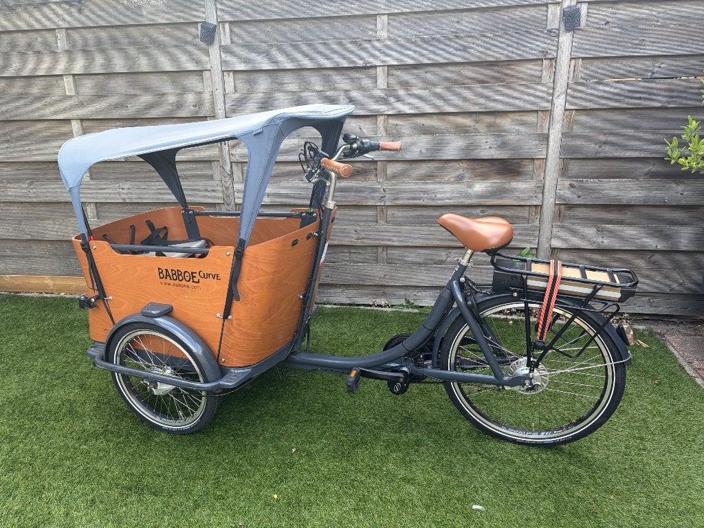 Babboe curve, 4 kinderen of meer, Gebruikt, Schijfrem, Ophalen