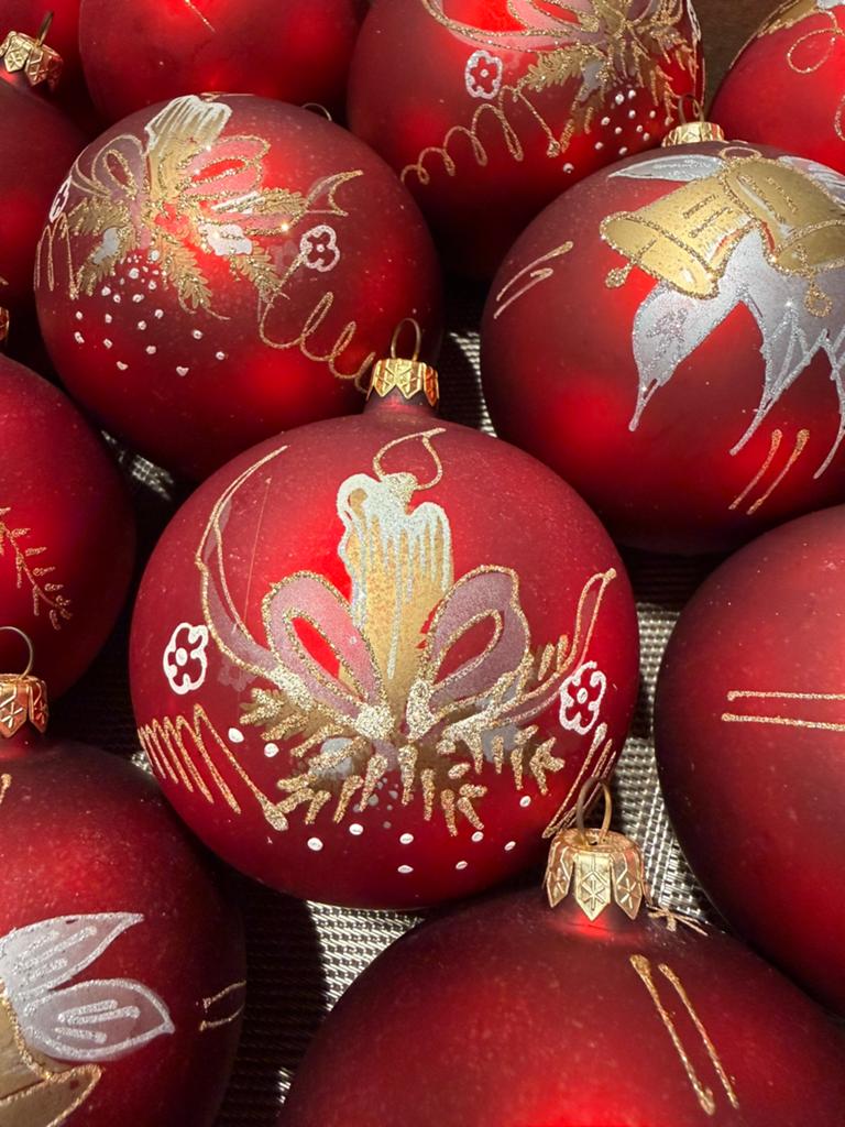 Prachtig kerstballen 20 stuks, Diversen, Ophalen, Zo goed als nieuw