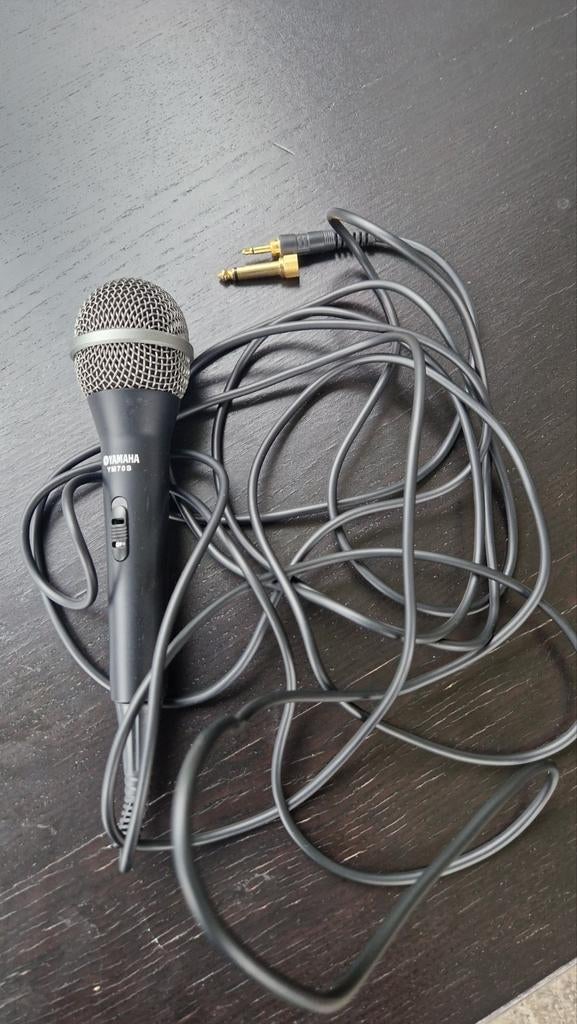 Yamaha YM70S microfoon met 4 meter snoer, Ophalen of Verzenden