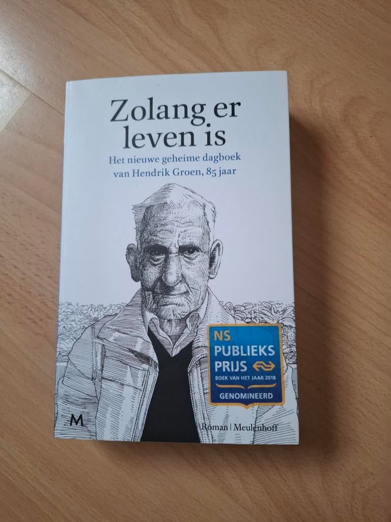 Hendrik Groen Zolang er leven is, Ophalen of Verzenden, Zo goed als nieuw