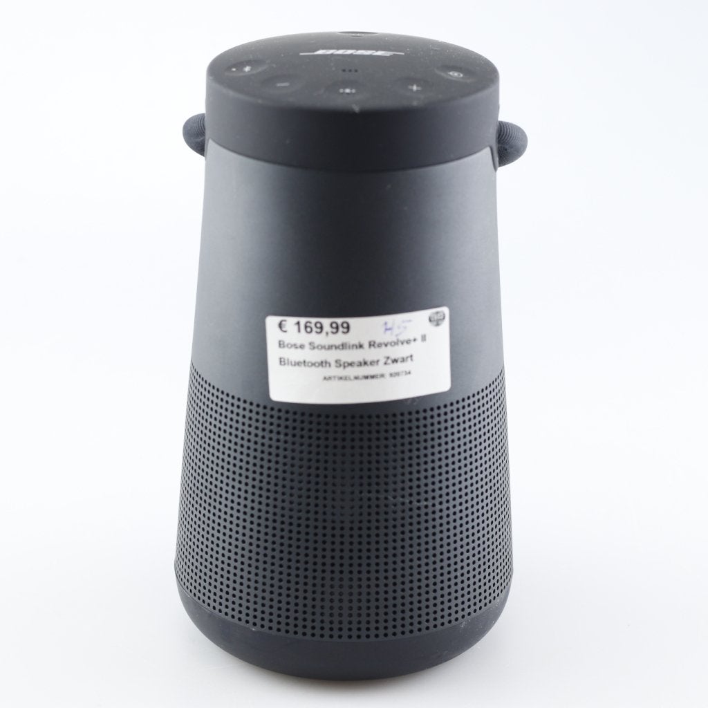 Bose Soundlink Revolve+ II Bluetooth Speaker Zwart, Bose, Zo goed als nieuw, Support@bose.com, The Mountain
Framingham, MA 01701
USA