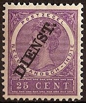Ned-Indie Dienst 23 postfris 1911, Postzegels en Munten, Postzegels | Nederlands-Indië en Nieuw-Guinea, Verzenden, Postfris, Nederlands-Indië