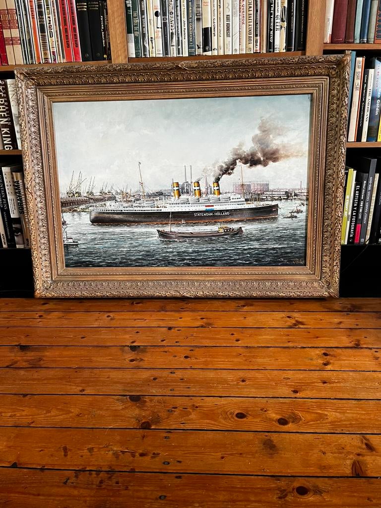 Holland Amerika Lijn - ss Statendam - Henk van de Veer, Ophalen