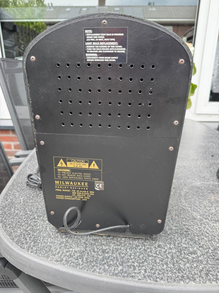 Radio harley, Motoren, Ophalen of Verzenden, Gebruikt