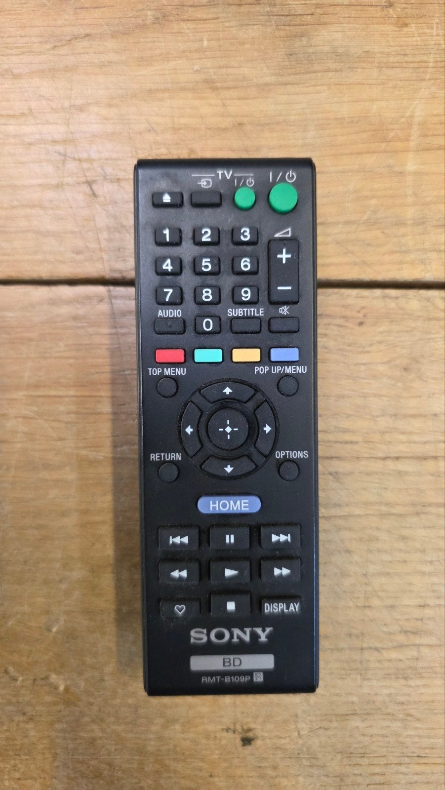 Originele afstandsbediening Sony RMT-B109P, Ophalen of Verzenden, Gebruikt, Origineel, Dvd