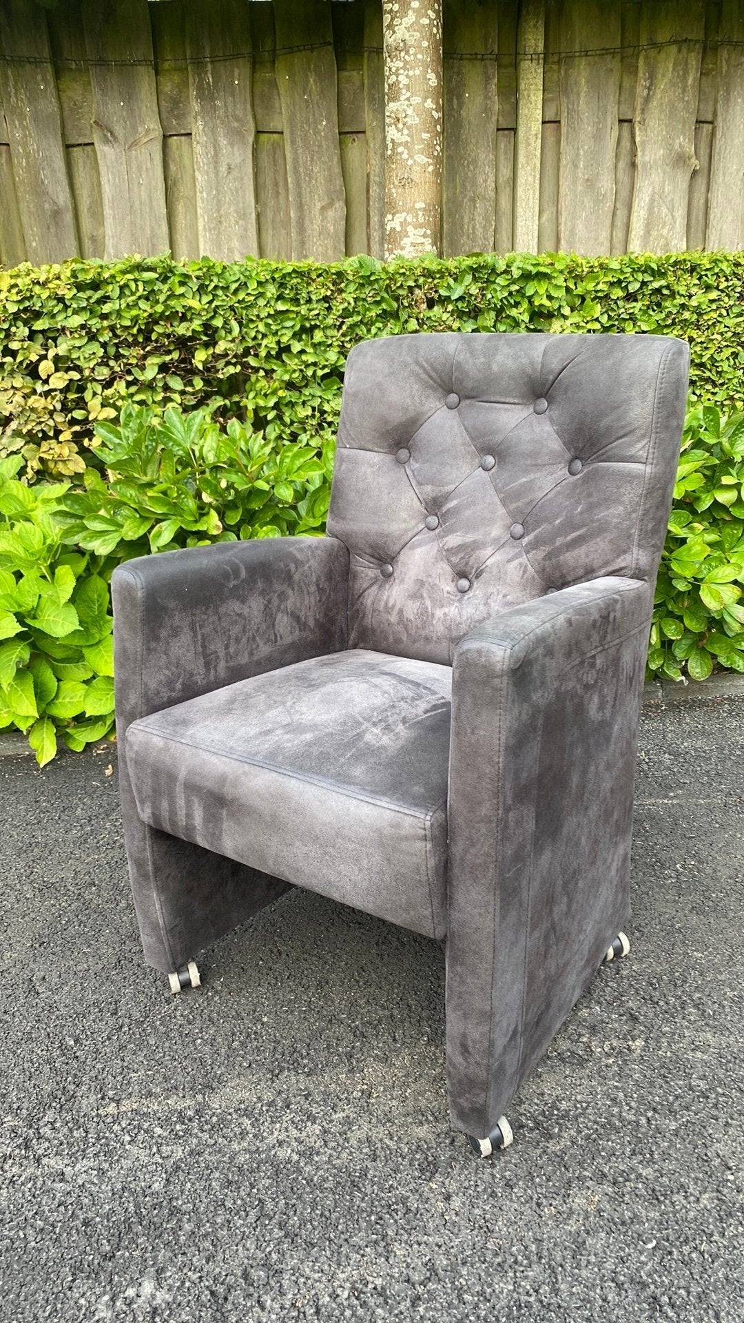 Eetkamerstoelen, Gebruikt, Minder dan 75 cm, Ophalen of Verzenden, Heerlijk zittende stoel