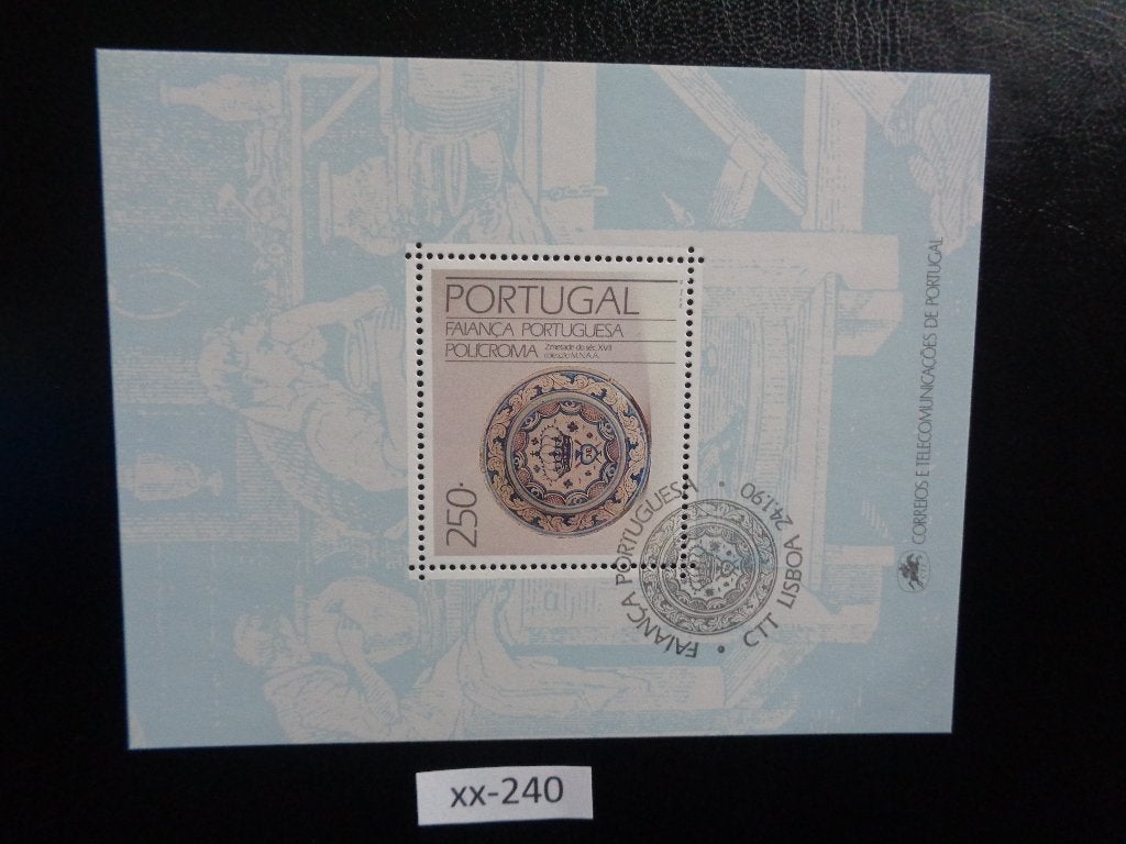 portugal - blok keramiek 1990 (xx-240), Ophalen of Verzenden, Portugal, Gestempeld