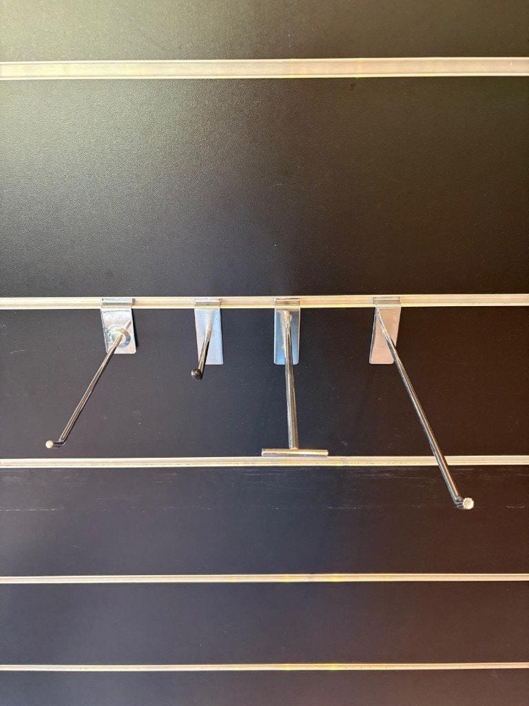 Slatwall haken, Ophalen, Gebruikt
