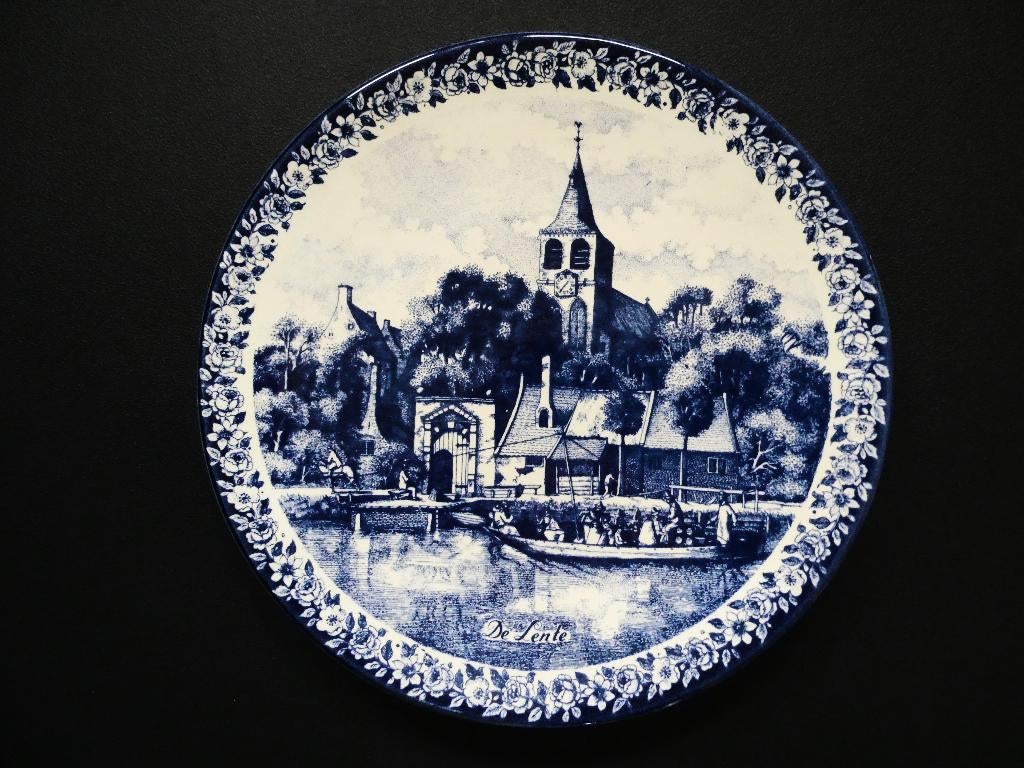 4 Jaargetijden wandborden lente zomer herfst winter Chemkefa, Antiek en Kunst, Ophalen of Verzenden