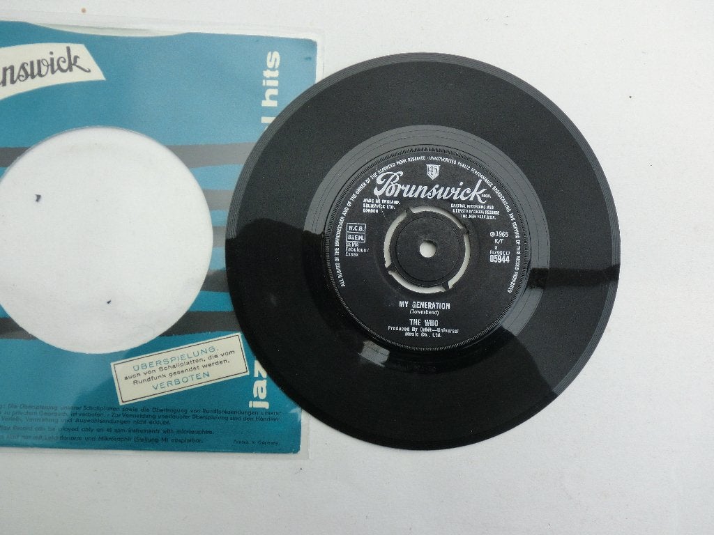 The Who My generation, Ophalen of Verzenden, Zo goed als nieuw, 7 inch, Rock en Metal