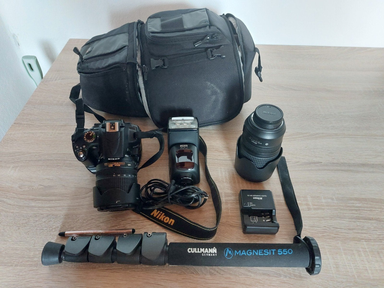 Nikon D5000 Spiegelreflexcamera met accessoires, Ophalen of Verzenden, Gebruikt, Spiegelreflex, Nikon