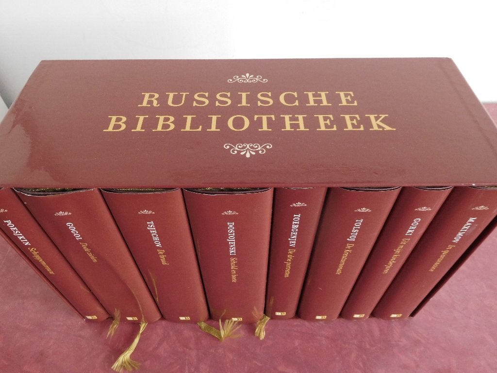 Russische Bibliotheek Poesjkin Gogol Toergenjev Dostojevski, Boeken, Literatuur, Ophalen of Verzenden, Zo goed als nieuw