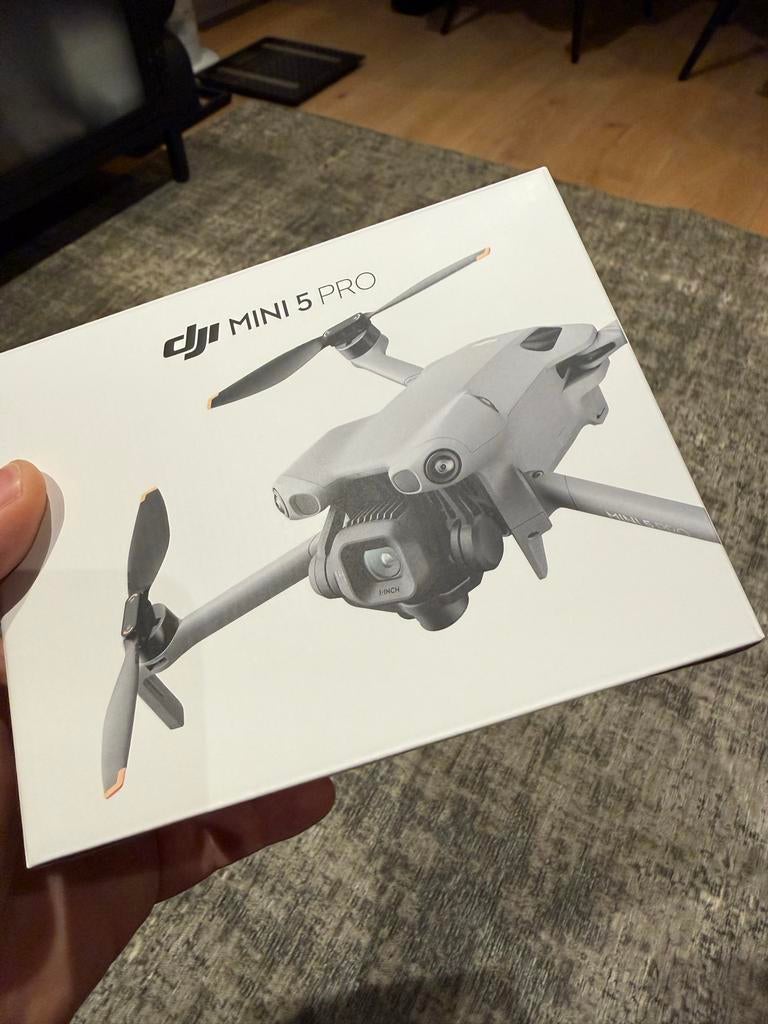 DJI Mini 5 Pro Drone + RC -N3 - Nieuw in doos, Audio, Tv en Foto, Drones, 30 tot 45 minuten, Cameradrone, 5 tot 10 kilometer, Ophalen of Verzenden