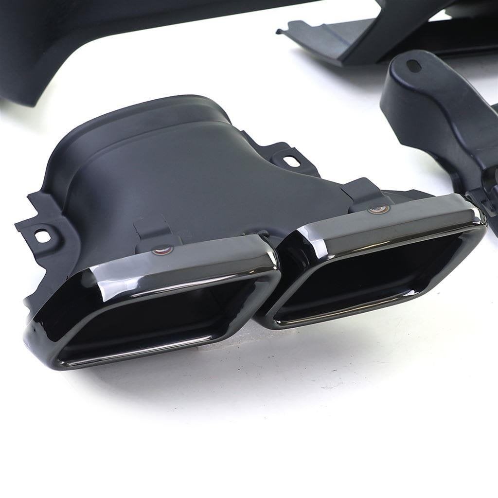 GLC63 AMG Look Black Uitlaat Diffuser Voor Mercedes GLC X253, Auto diversen, Tuning en Styling, Verzenden, Automotive Parts, A.parts@hotmail.nl