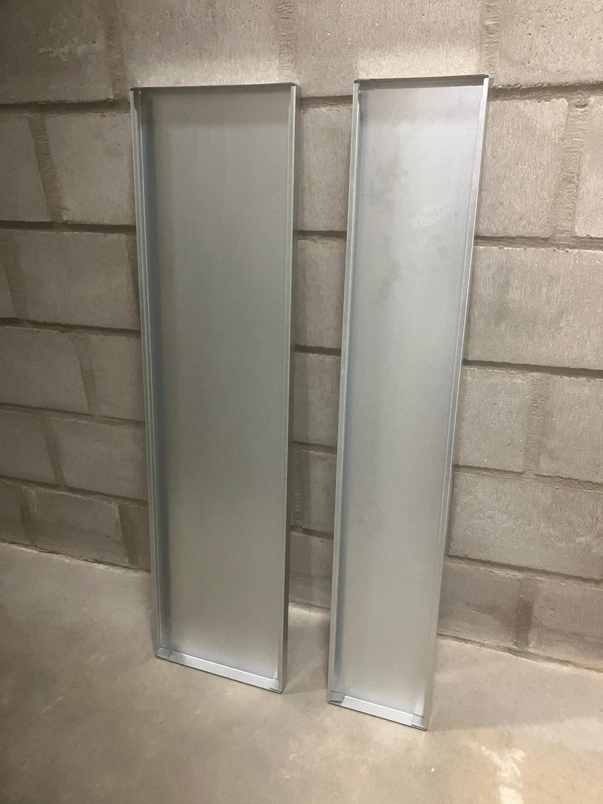 Metalen planken voor legbordstelling, Ophalen, Gebruikt