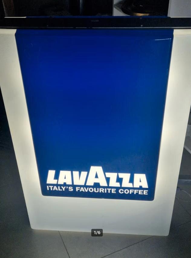 LAVAZZA Neon "LAVAZZA Caffè espresso", Ophalen of Verzenden
