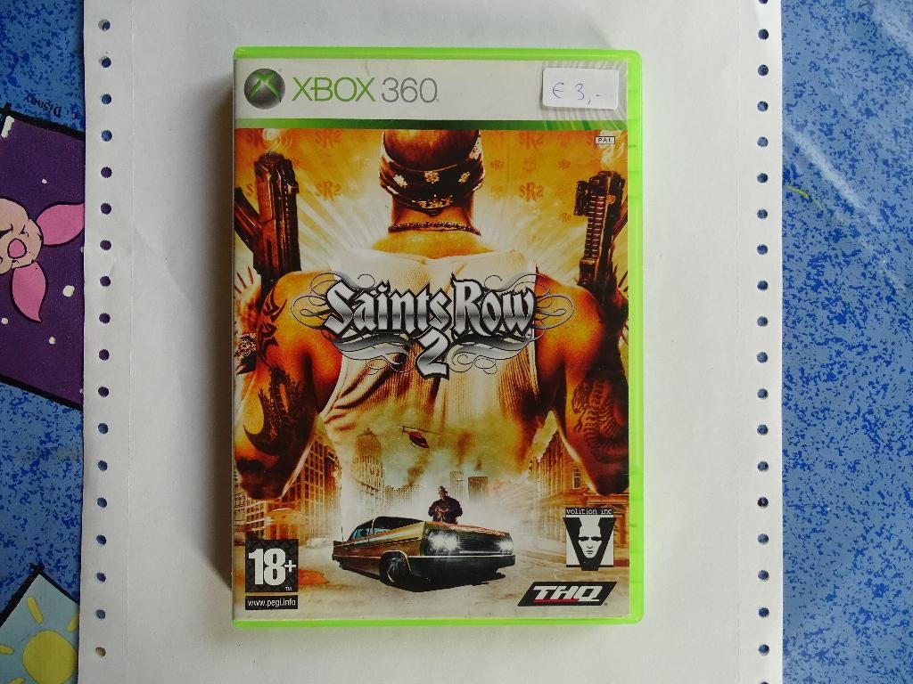 xbox 360 saints row 2, Gebruikt, Vanaf 18 jaar, Shooter, 1 speler