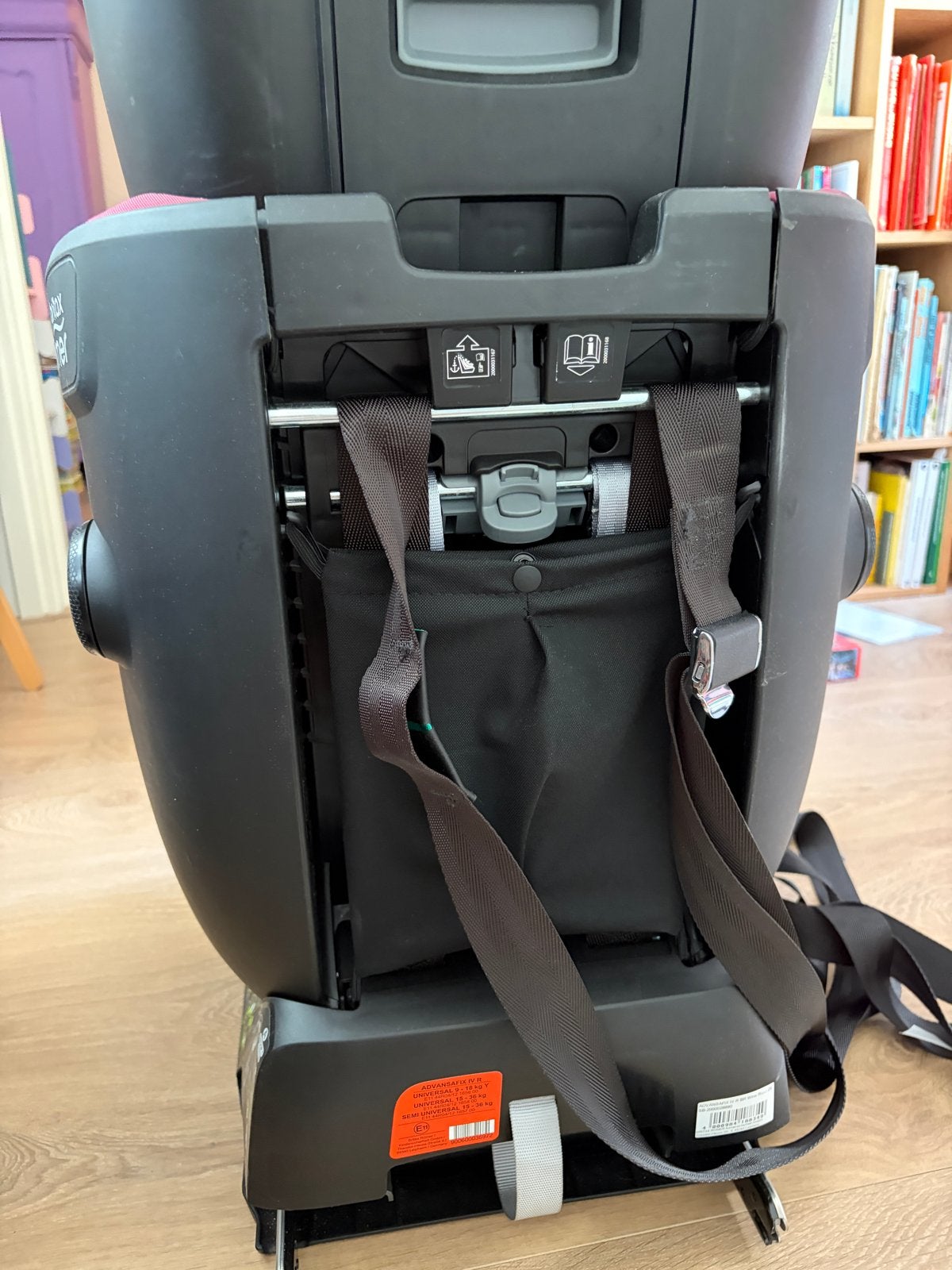 Britax Römer autostoel - roze/rood - 9-36 kg, Ophalen, Romer, Verstelbare rugleuning, 9 t/m 36 kg