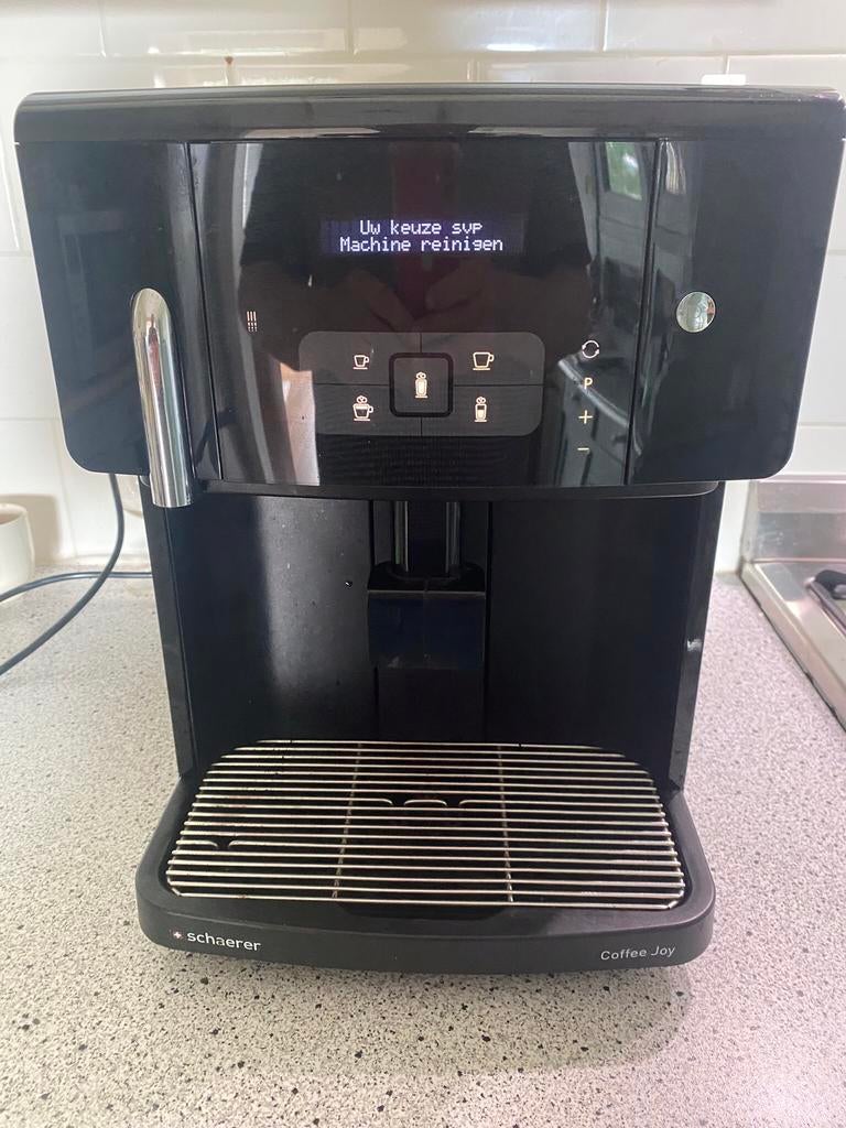 Schaerer Coffee Joy in zeer goede staat, Ophalen, Afneembaar waterreservoir, Gebruikt, Koffiemachine