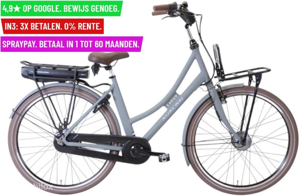 E-Cargo Avalon N7 28"/56cm/matt-grey/36V 15Ah 540Wh, Overige merken, Nieuw, Facebikenl@gmail.com, 55 tot 59 cm