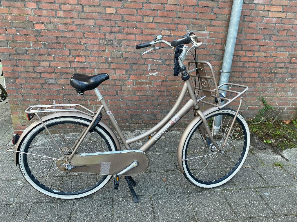 Cortina Roots Transportfiets, met ketting, Gebruikt, Versnellingen, 56 cm of meer, Trommelrem