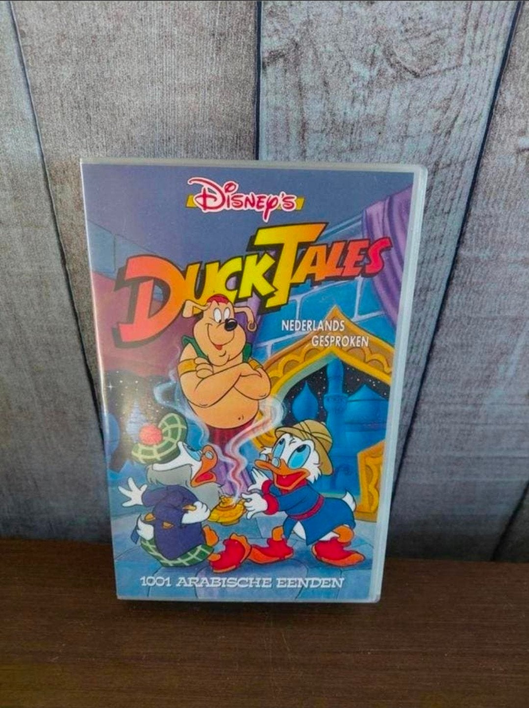 Ducktales 1001 Arabische Eenden videoband. Disney, Gebruikt, Tekenfilm, Alle leeftijden, Ophalen of Verzenden