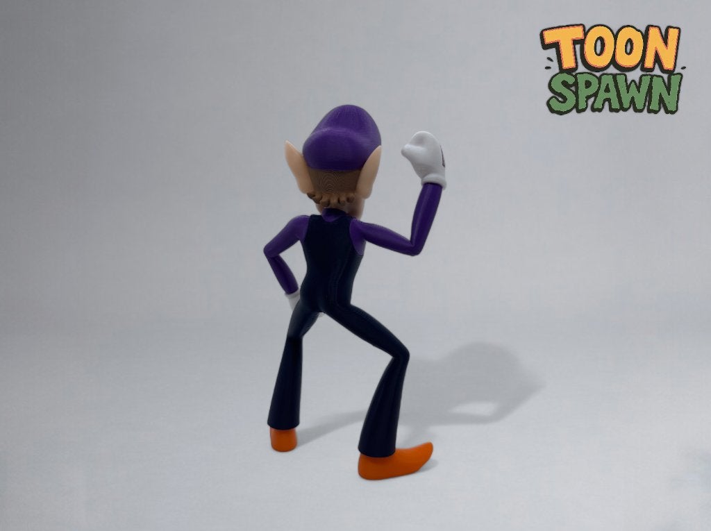 Waluigi – 21,5 cm – Super Mario Figuur, Ophalen of Verzenden, Nieuw, Fantasy