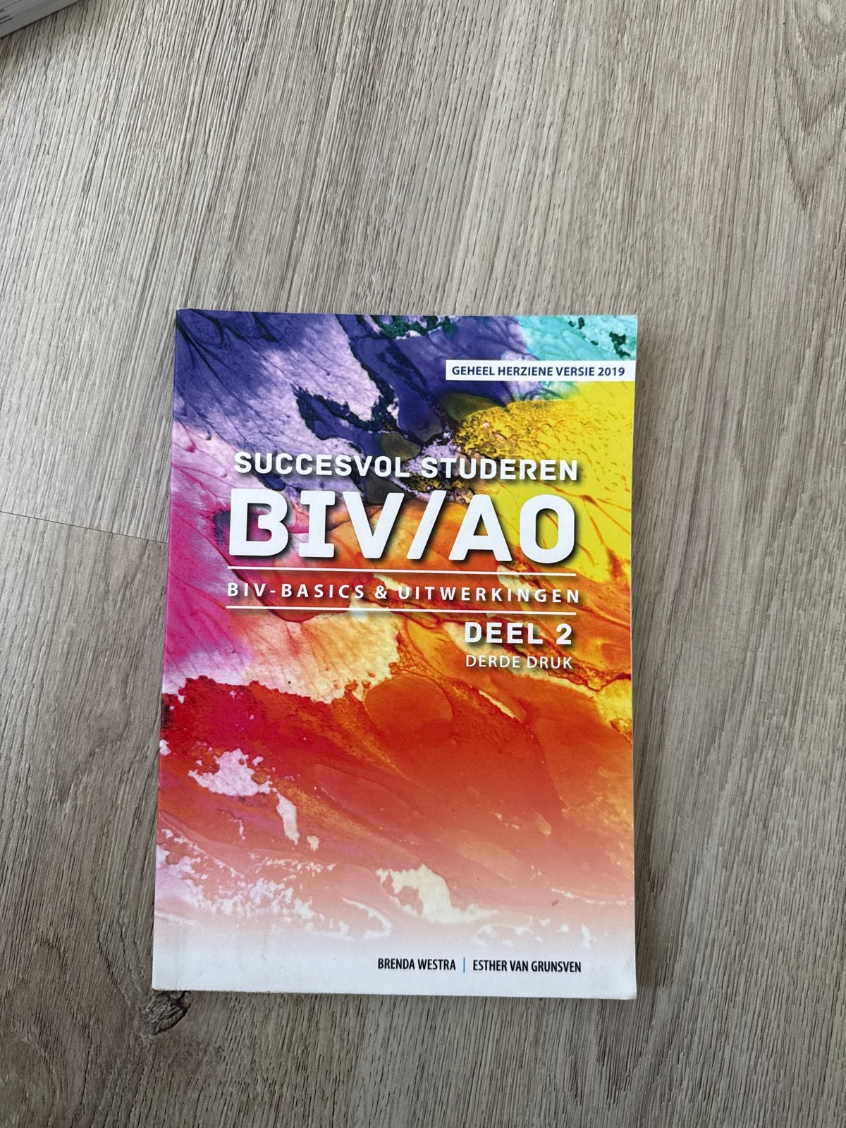 Succesvol Studeren BIV/AO Deel 2 - Derde Druk, Ophalen of Verzenden, Gamma, Gelezen, HBO