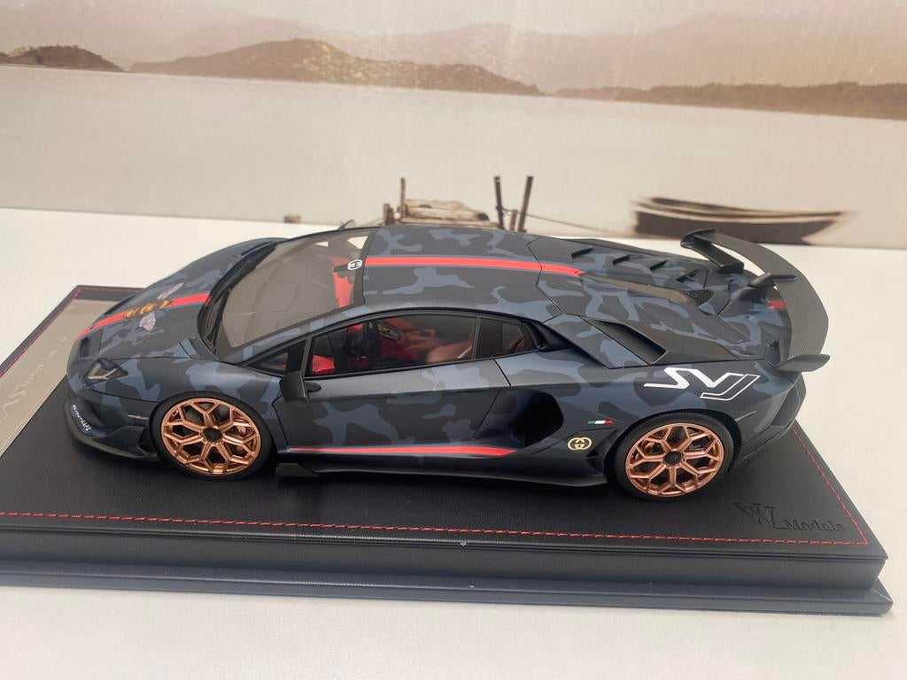 1:18 VV Models LAMBORGHINI AVENTADOR LP700 SVJ, Ophalen of Verzenden, Nieuw, Auto, Overige merken
