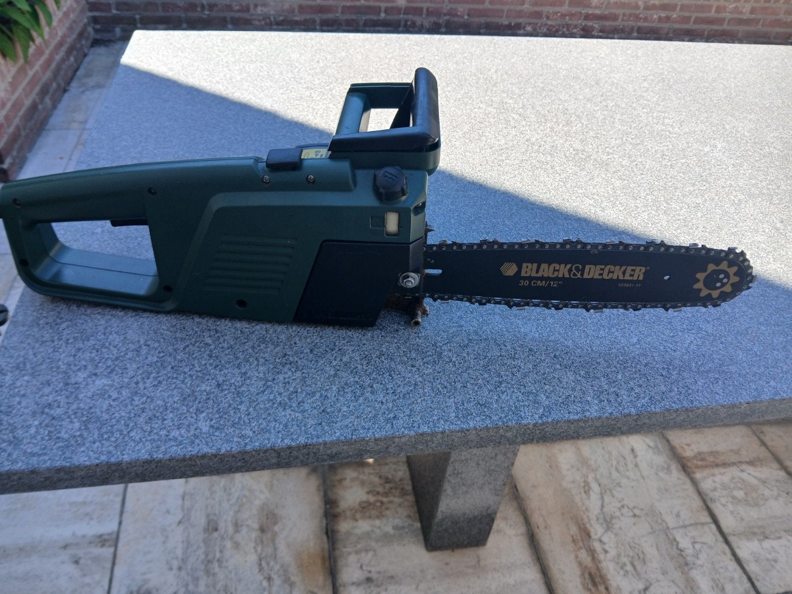 black&decker kettingzaag, Ophalen of Verzenden, Gebruikt