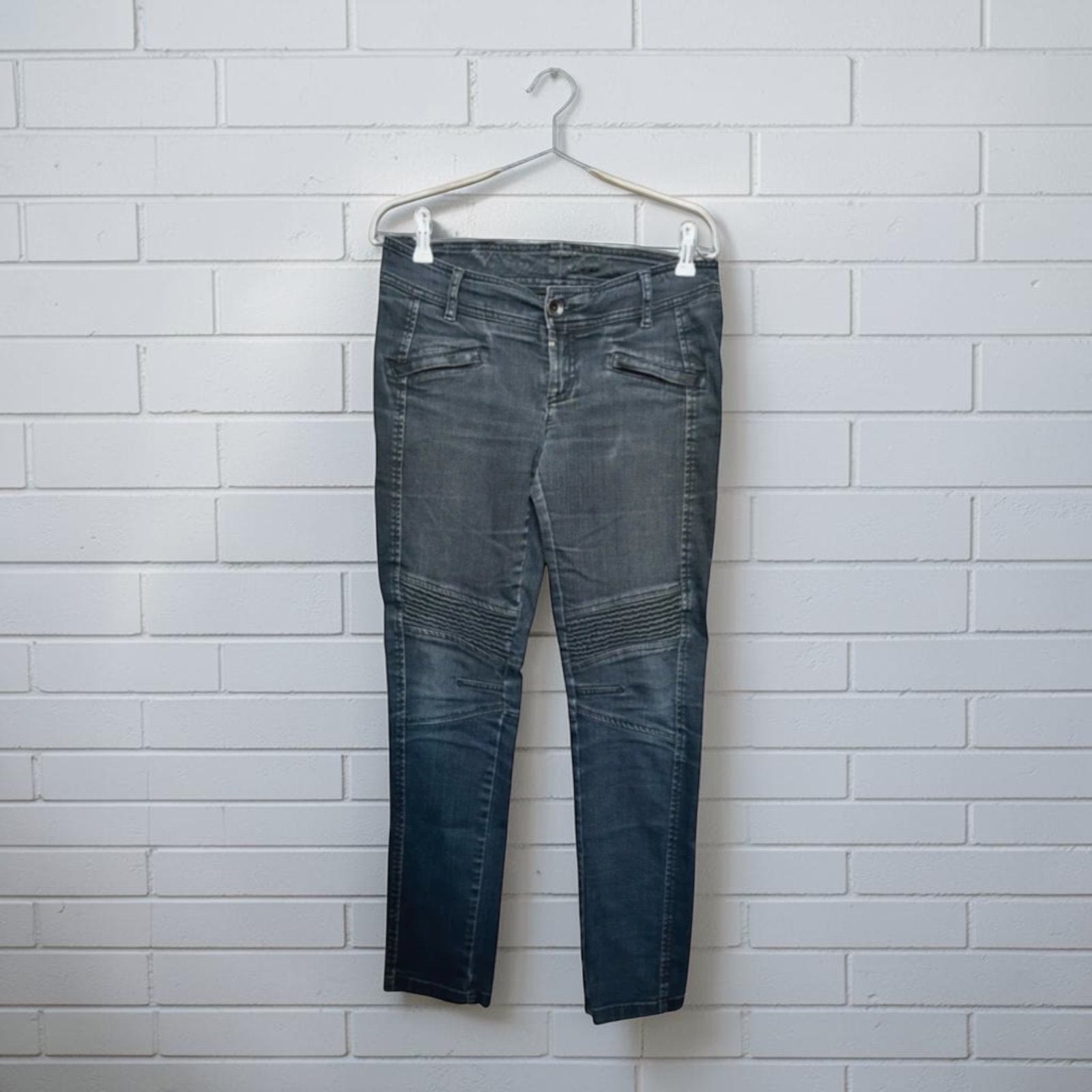 IKKS Jeans Maat 29 Zwart Skinny Slim Fit Women, Ikks, Zwart, Zo goed als nieuw, W28 - W29 (confectie 36)