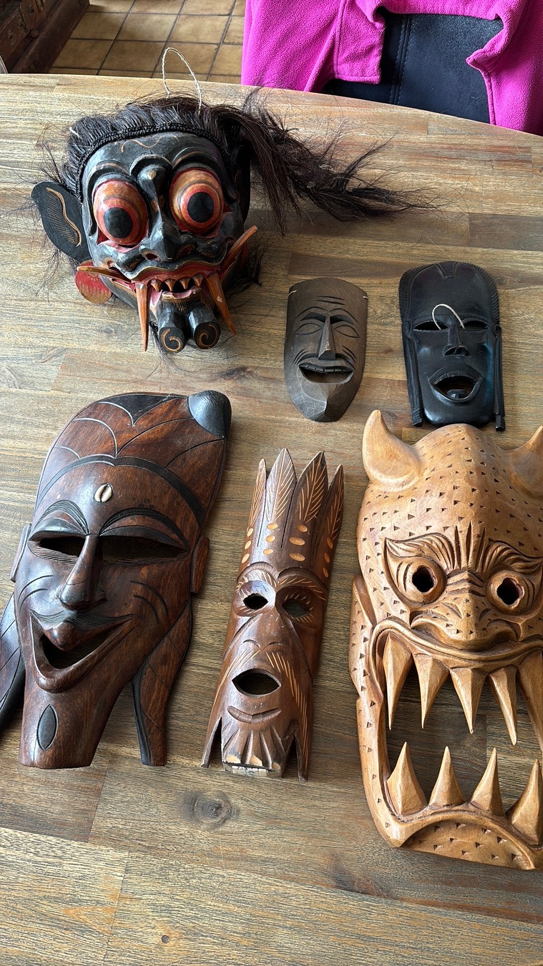 Maskers, Ophalen, Zo goed als nieuw