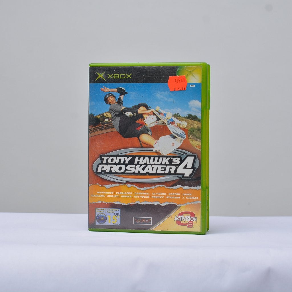 Tony Hawk's Pro Skater 4 - Xbox (Nieuwstaat), 1 speler, Eén computer, Ophalen of Verzenden, Zo goed als nieuw