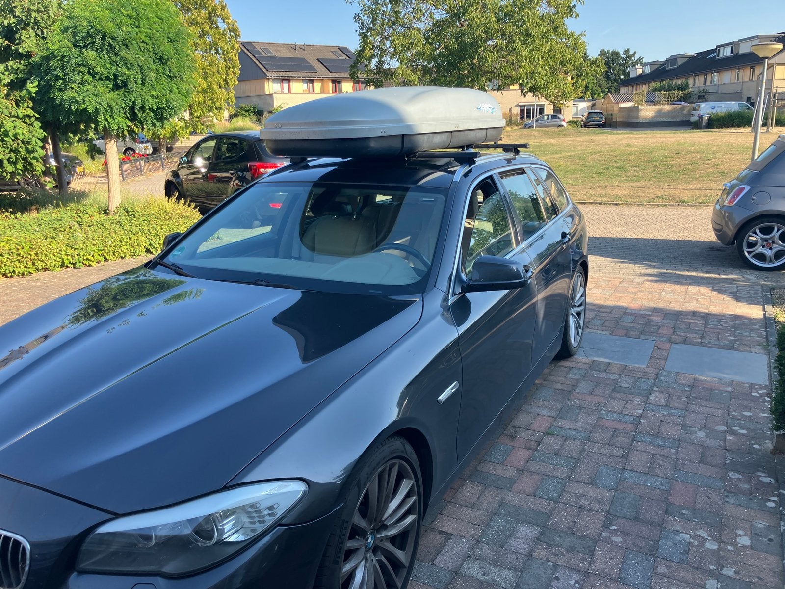 Complete dakkoffer en dragers voor oa BMW f11 230x60x35, Auto diversen, Dakdragers, Ophalen, Gebruikt