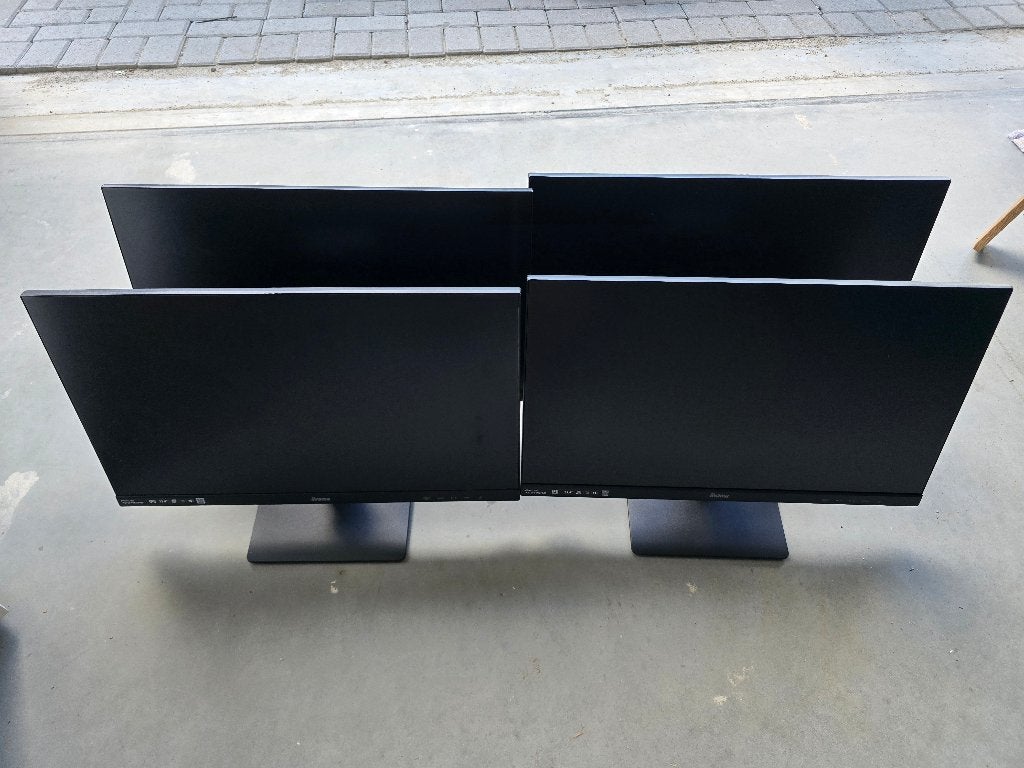 Iiyama ProLite XUB2492HSU-B1 monitoren - 4 stuks, Ophalen, Gebruikt, Iiyama, IPS