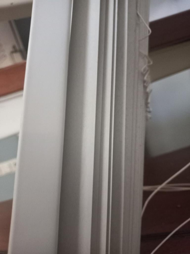 Witte Luxaflex B268 x H141 - Gebruikt maar functioneel, Huis en Inrichting, Ophalen, Gebruikt, 200 cm of meer, Wit