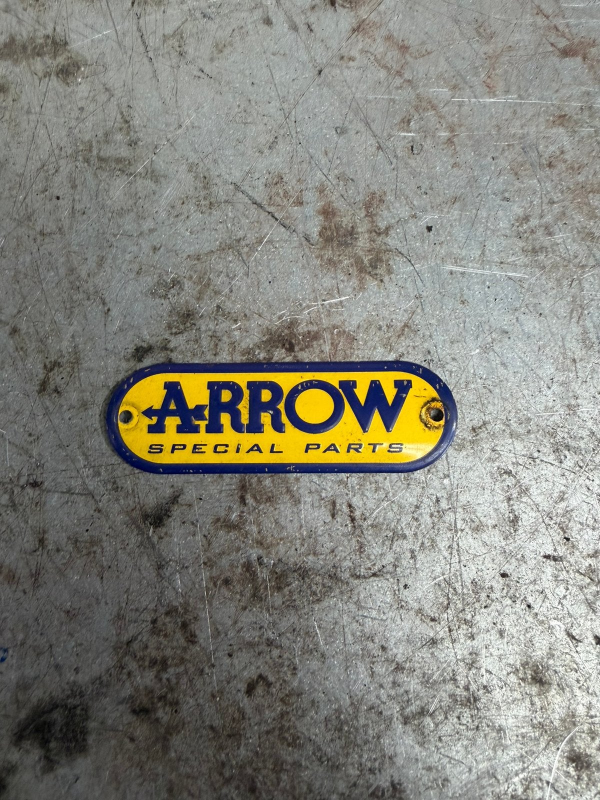 Arrow embleem terugloop uitlaat 125cc 180cc, Ophalen of Verzenden