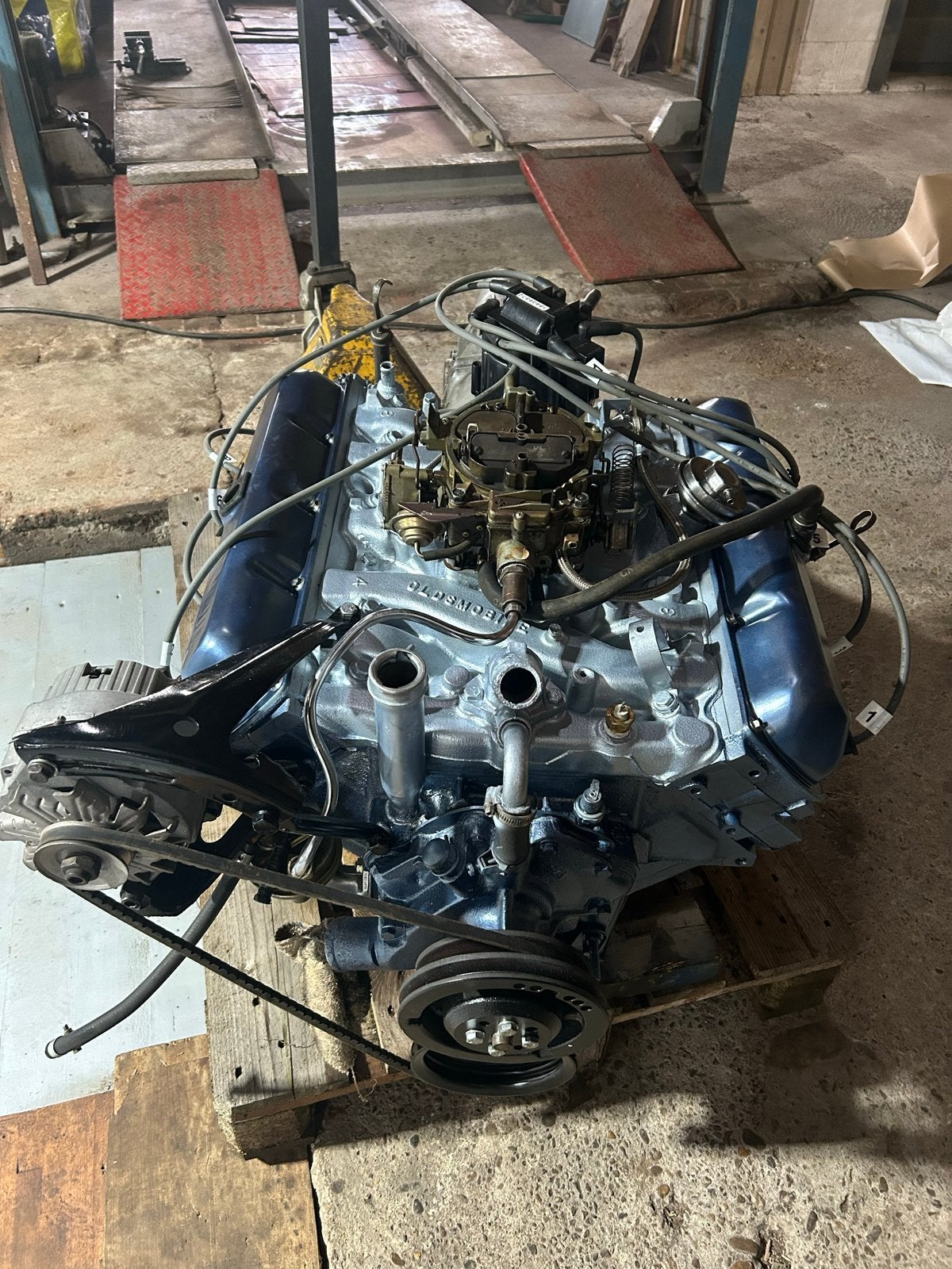 Oldsmobile 455 Motor met Automaat - Bouwjaar 1968, Auto-onderdelen, Ophalen, Gereviseerd, Oldsmobile