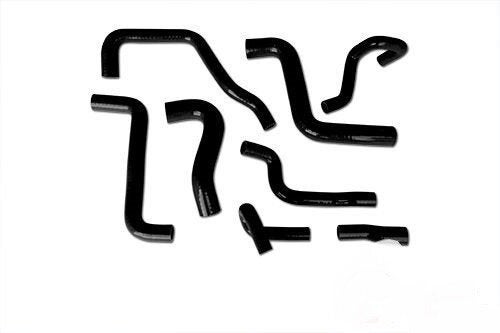 Silicone slangenset 2H, PF, PB zwart, Auto diversen, Ophalen of Verzenden, Bolku Tuning, Info@bolku.nl, 6851TB