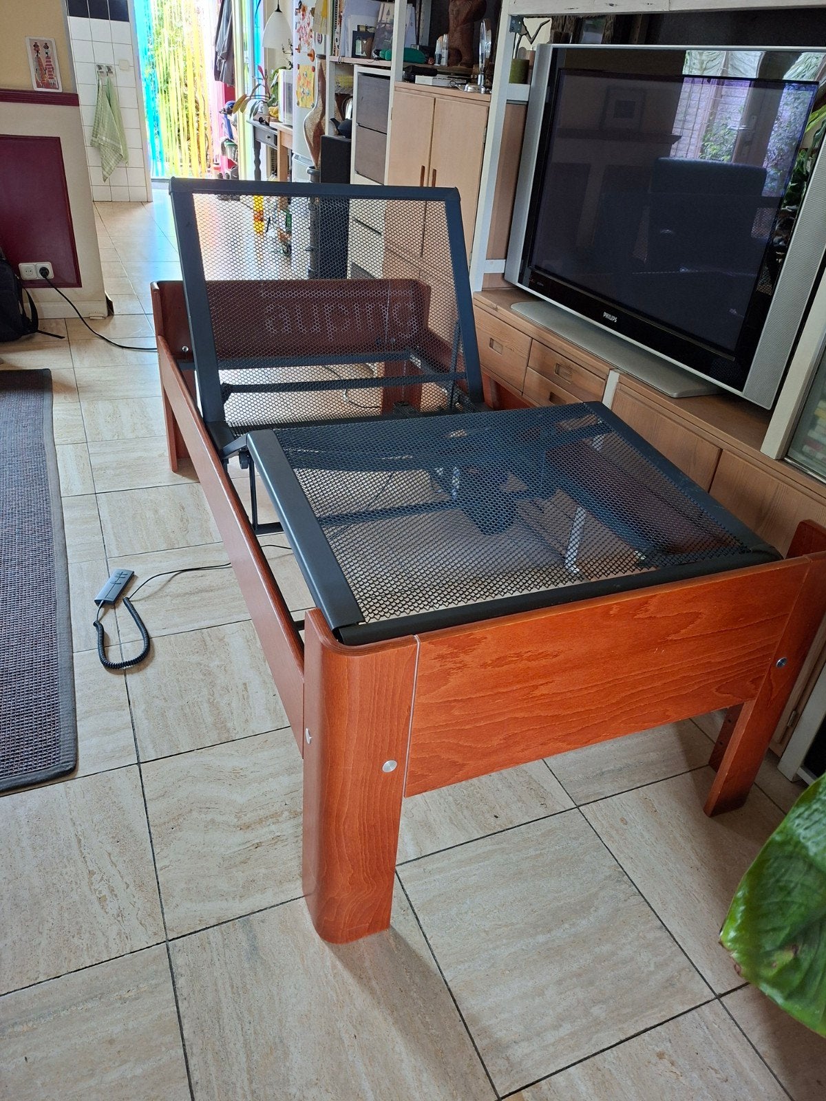 Auping Auronde seniorenbed, verstelbaar., Ophalen, 90 cm, Eenpersoons, 190 cm of minder