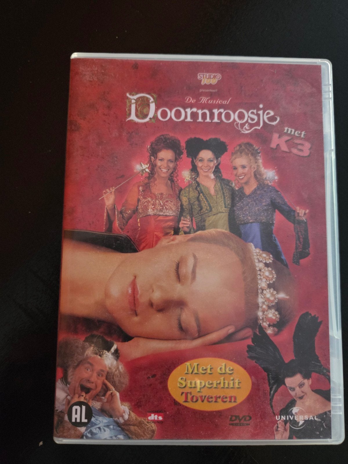 K3 Musical dvd - Doornroosje, Alle leeftijden, Ophalen of Verzenden, Zo goed als nieuw