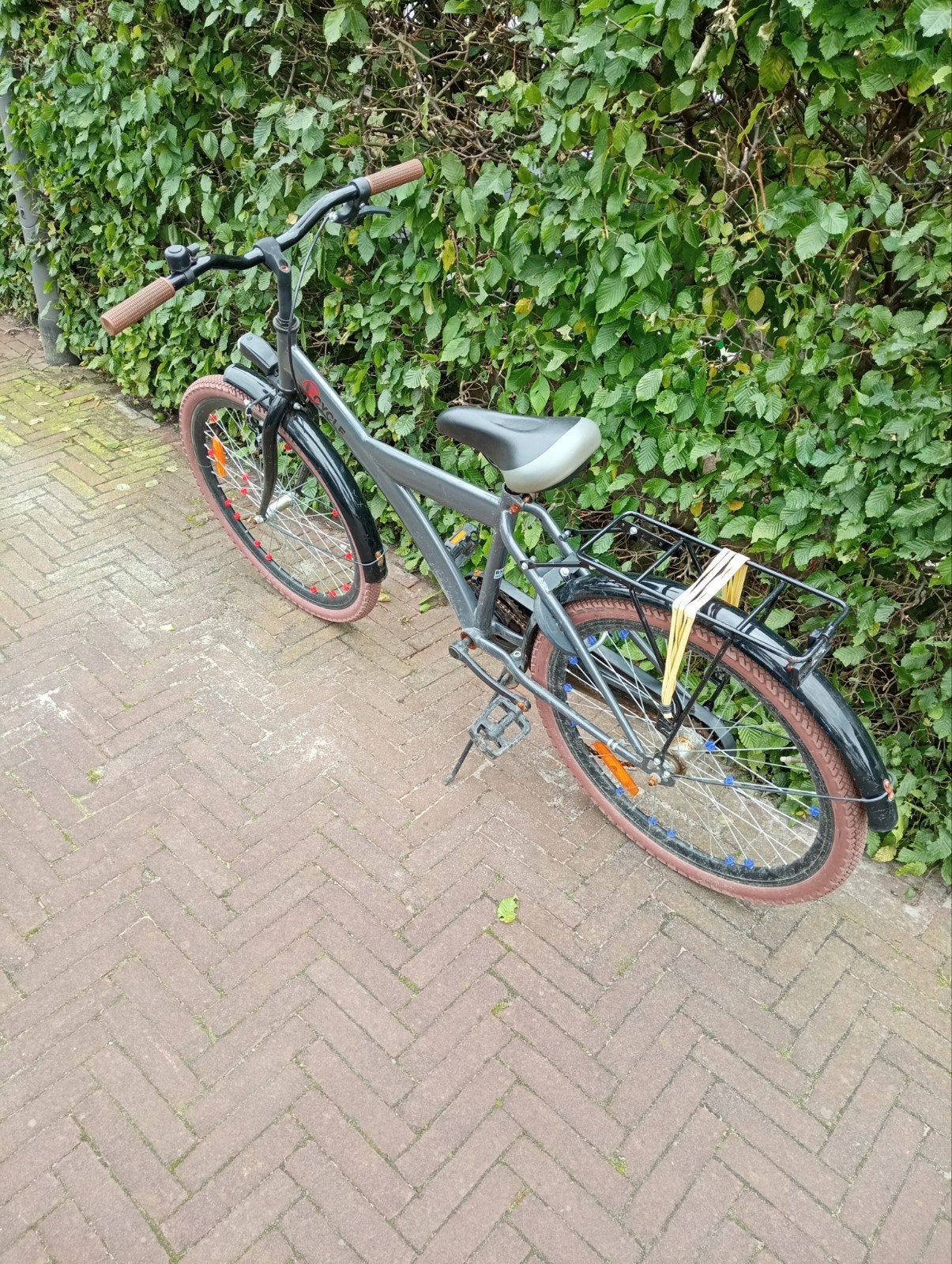 Jongensfiets 24 inc, Fietsen en Brommers, Fietsen | Jongens, Terugtraprem, Handrem, Ophalen, 2cycle