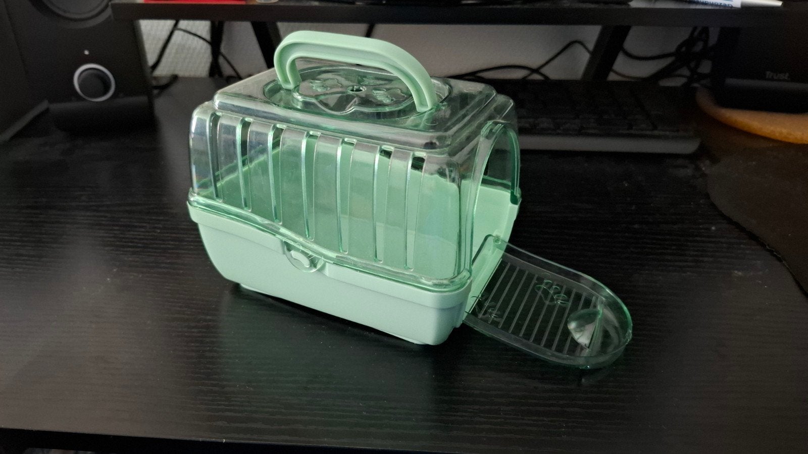 Klein transportboxje voor Hamster of Muis., Ophalen