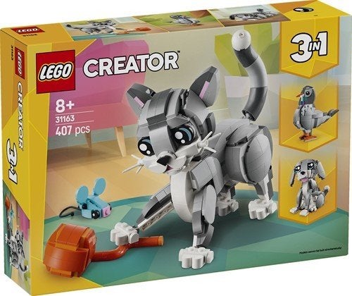 Lego Creator 31163 Speelse kat NIEUW, Lego, Lego, Nieuw, Ophalen of Verzenden