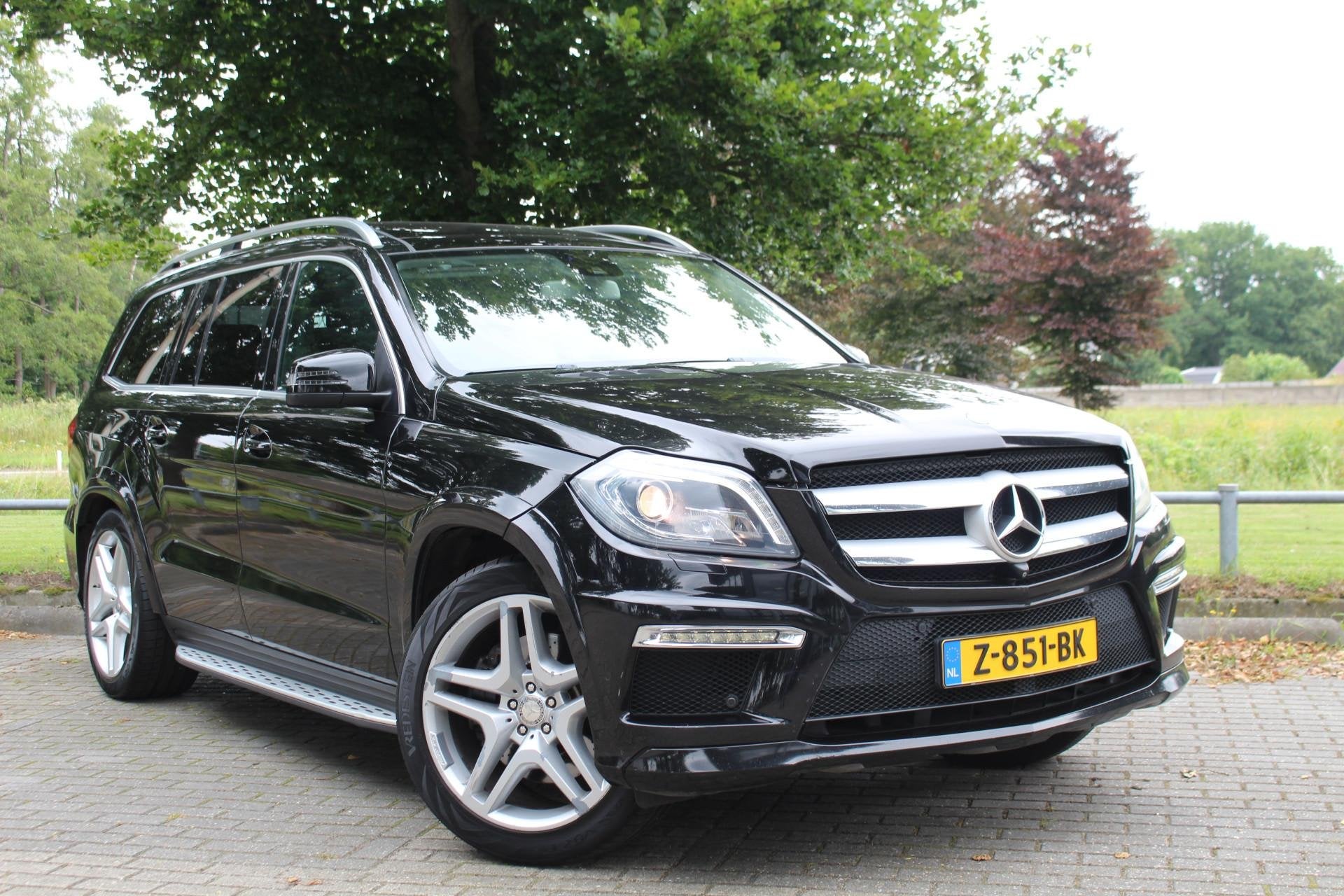 Mercedes-Benz GL 350 BlueTEC 4-Matic 7p. Panodak 21 inch AMG, Auto's, 258 pk, Start-stop-systeem, 7 stoelen, Bedrijf