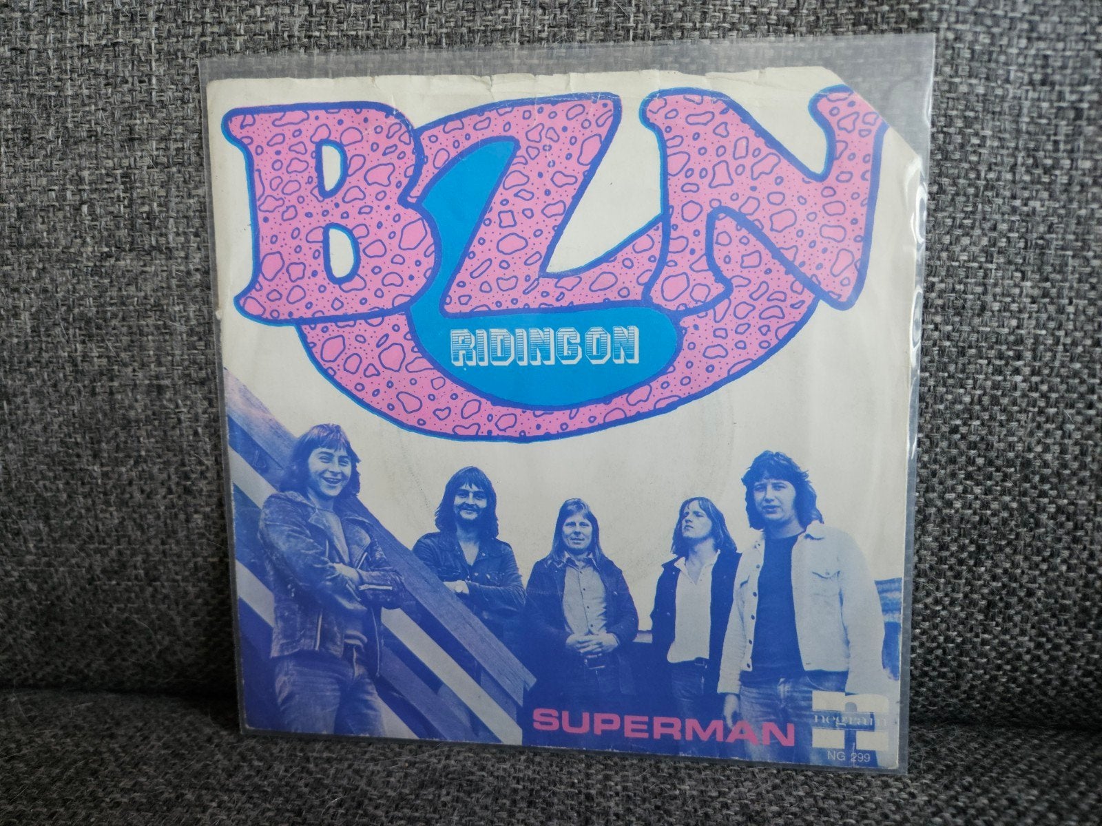 BZN - Riding On / Superman (1972), Originele persing, Verzenden, Zo goed als nieuw, 7 inch